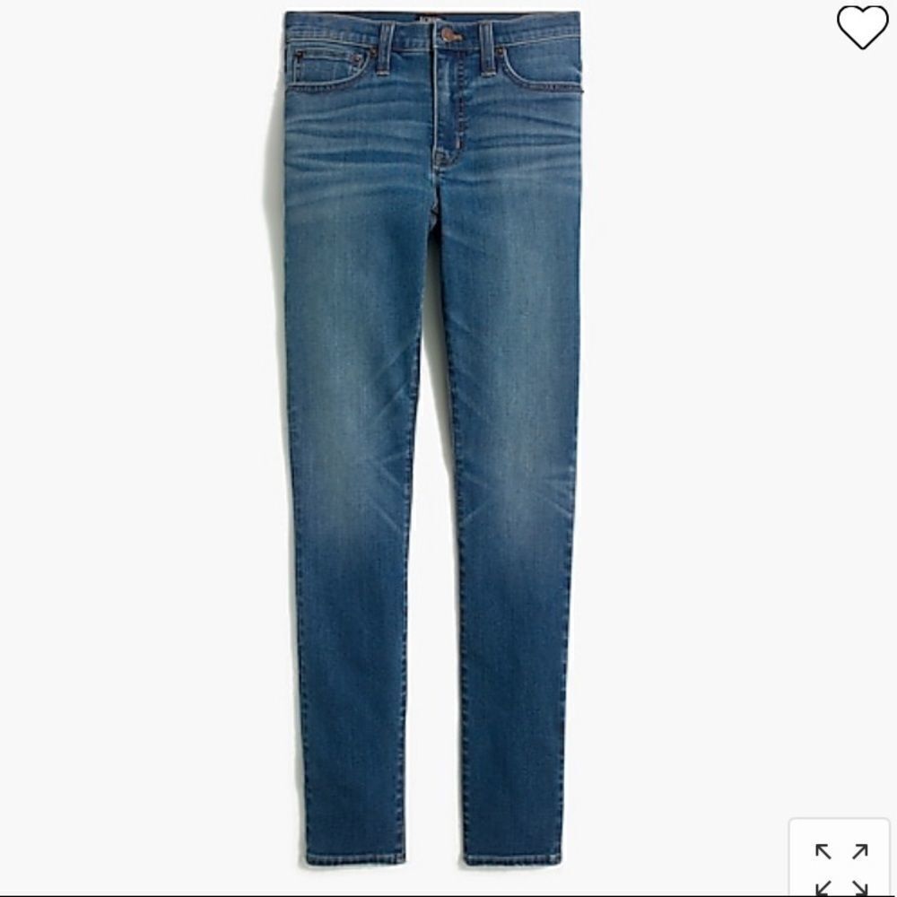 J. Crew Factory Petite 9" high-rise skinny jean in signature stretch Item AW380*